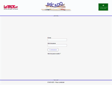 Tablet Screenshot of micado-courses.com